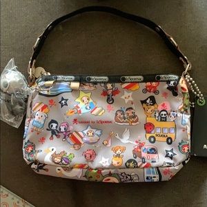 Brand new Le Sportsac Tokidoki shoulder pouch